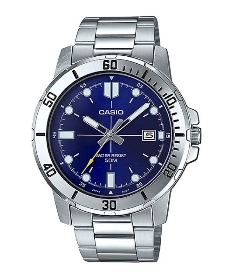 ساعت مچی مردانه کاسیو مدل CASIO-MTP-VD01D-2E