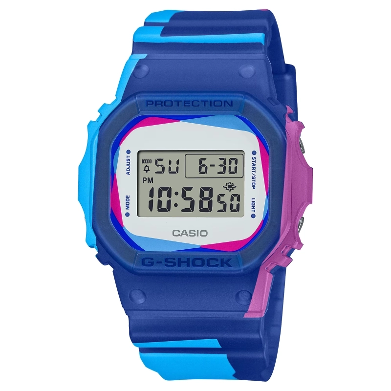 ساعت مچی مردانه G-SHOCK کاسیو مدل CASIO-DWE-5600PR-2DR