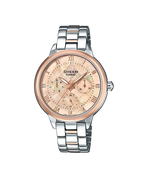 ساعت مچی زنانه SHEEN کاسیو مدل CASIO - SHE-۳۰۵۵SPG-۴A