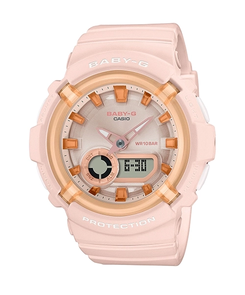 ساعت مچی زنانه BABY-G کاسیو مدل Casio-BGA-280SW-4ADR