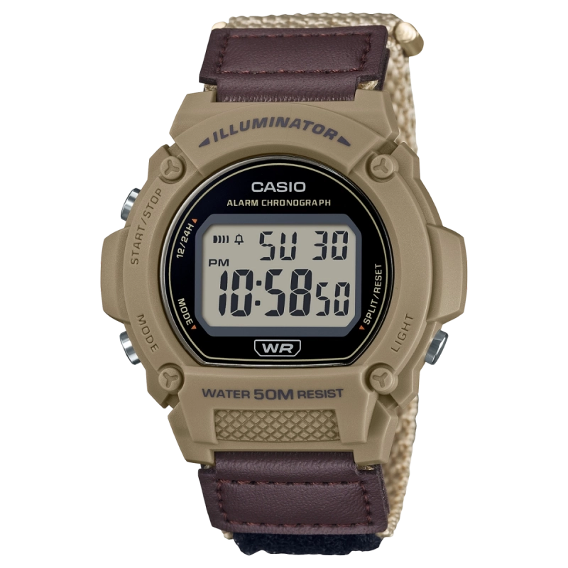 ساعت مچی کاسیو مدل CASIO-W-219HB-5AVDF