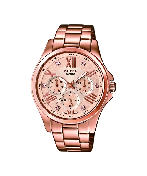 ساعت مچی زنانه SHEEN کاسیو مدل CASIO - SHE-3806PG-9A