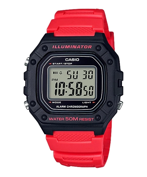 ساعت مچی کاسیو مدل CASIO-W-218H-4B