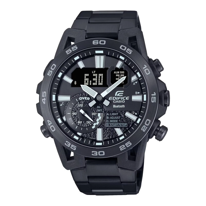 ساعت مچی مردانه EDIFICE مدل CASIO-ECB-40BK-1ADF