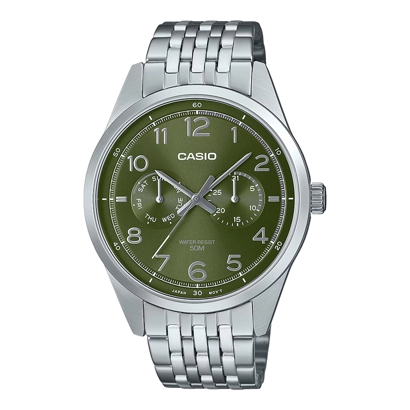 ساعت مچی مردانه کاسیو مدل CASIO- MTP-E340D-3AVDF