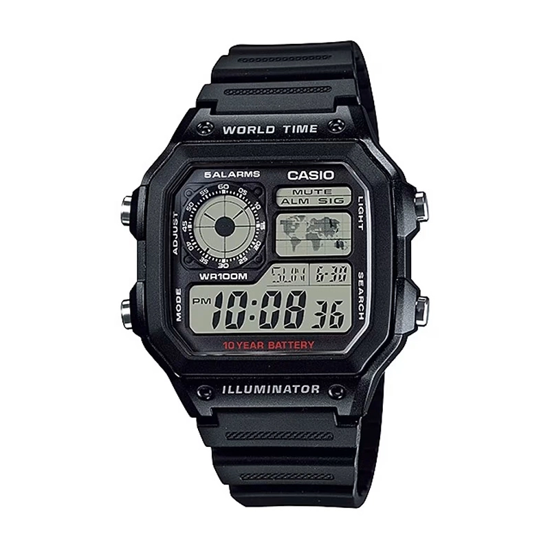 ساعت مچی CASIO مدل AE-1200WH-1A